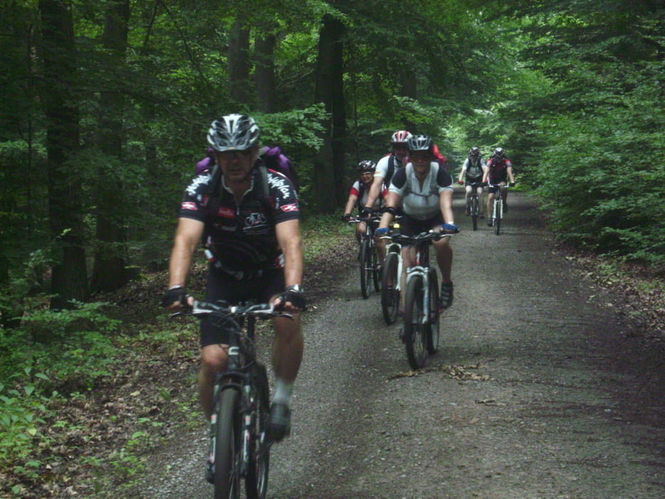 Mountainbike 2 Tagestour im SpessartPartnertour 2010